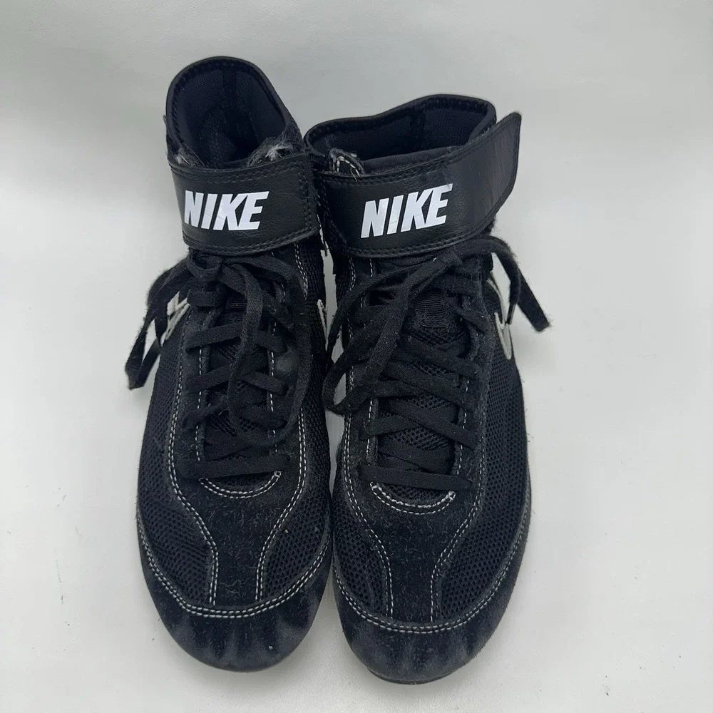 Nike Speed Sweep VII 366683-001 Mens Size 7.5 Black White Wrestling‎ Shoes